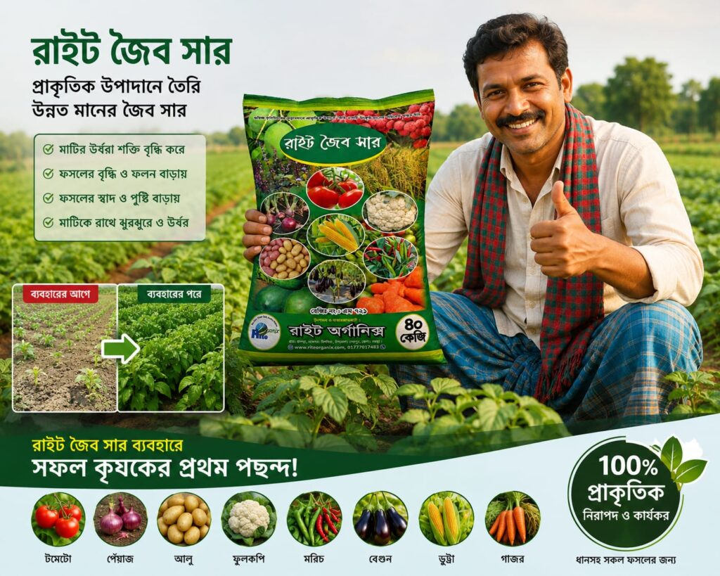 রাইট কৃষি- শুধু একটি কৃষি পত্রিকা নয়, কৃষকের বিশ্বস্থ পথ চলার সঙ্গি।