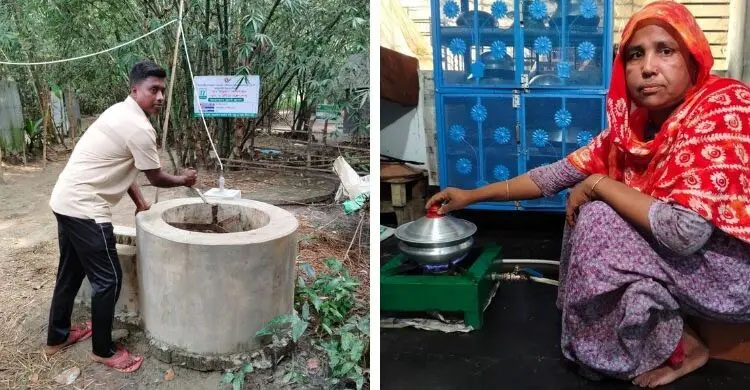 গোবরেই স্বস্তি-সাশ্রয় মিলছে বগুড়ার মানুষের