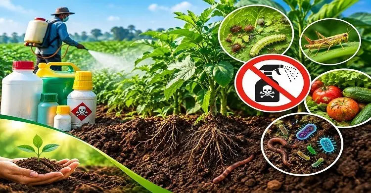 মাটি ও ফসলে কীটনাশক ব্যবহারে যেসব ক্ষতি হয়